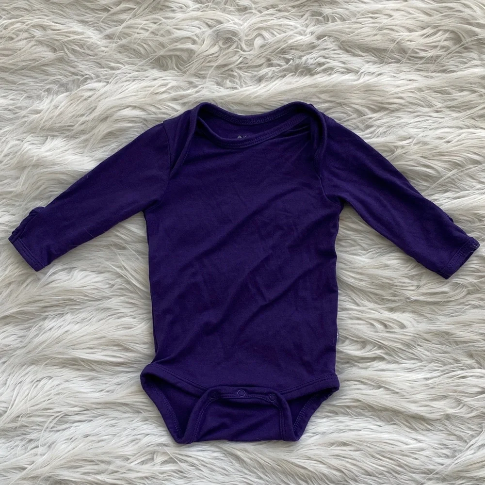Kyte BABY | Purple Long-Sleeve Bodysuit